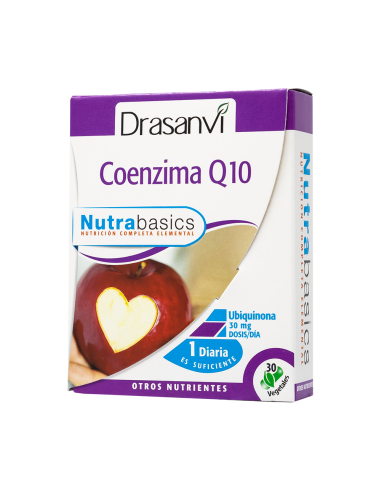 Coenzima Q10, 30 cápsulas - Drasanvi.
