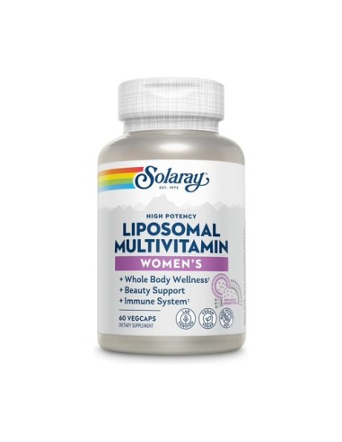 Women's Liposomal Multivitamin, 60 cápsulas - Solaray.
