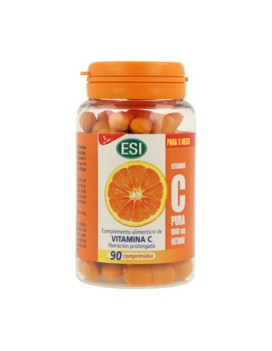 Vitamina C, Retard, 1000mg, 90 comprimidos - ESI.