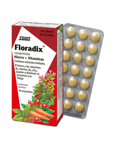 Floradix, 84 comprimidos - Salus.