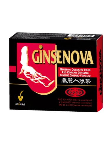 Ginsenova, 60 cápsulas -  NoVadiet.