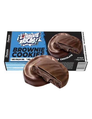 Brownie cookies, 128 gramos - Dumón.