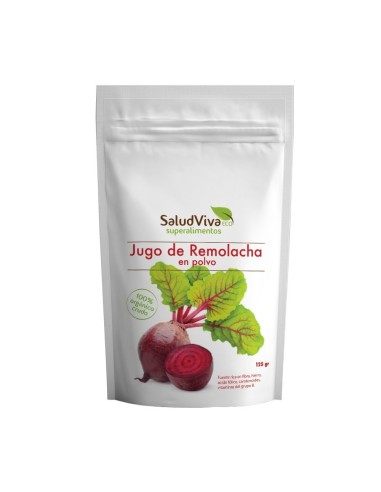 Jugo de remolacha, ECO, 125 gramos - Salud Viva.