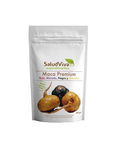 Maca Premium, ECO, 200 gramos - Salud Viva.