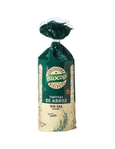 Tortitas de arroz, 200 gramos - Biocop.