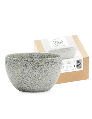 Matcha Bowl, Grey & Green - Biotona.