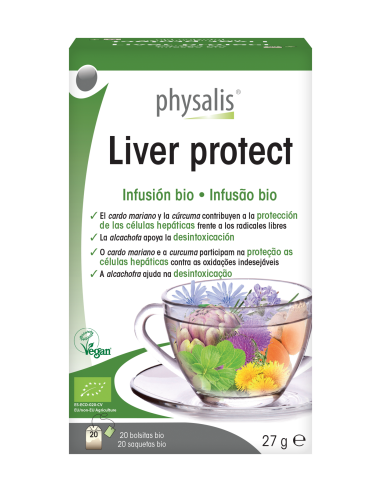 Infusión Liver Protect, 20 bolsitas- Physalis.
