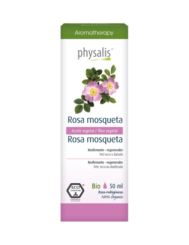 Aceite rosa mosqueta, BIO, 50ml - Physalis.