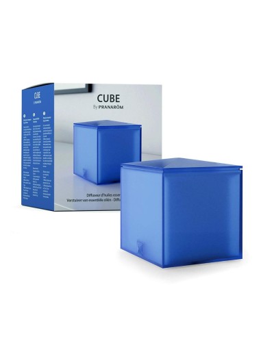 Difusor Cube, azul - Pranarom.