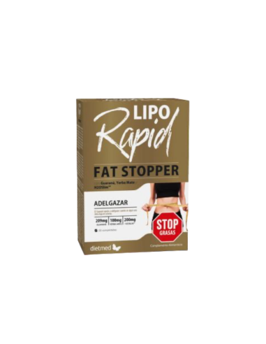 Lipo Rapid, Fat Stopper, 30 comprimidos - Dietmed.