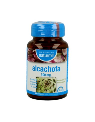Alcachofa, 90 comprimidos - Naturmil.