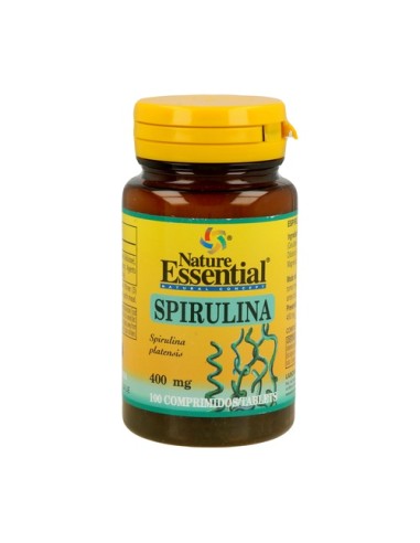 Spirulina, 400mg, 100 comprimidos - Nature Essential .