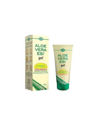 Aloe Vera con vitamina E y Árbol del Té, 200ml- ESI.