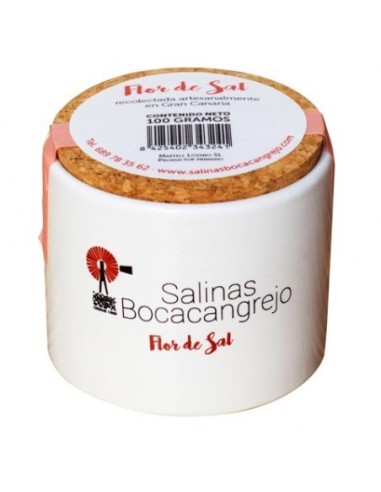 Flor de sal, 100gr- Salinas Bocacangrejo.