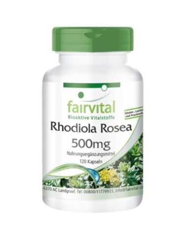 Rhodiola Rosea, 500mg- FairVital.