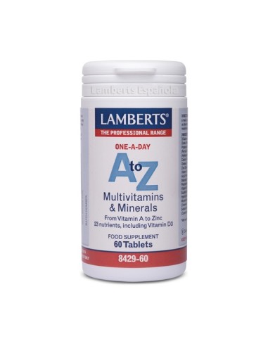 Multivitaminas y Minerales, 60 tabletas -  Lamberts.