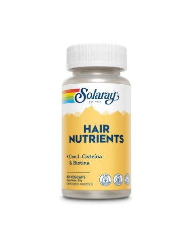 Hair Nutrients, 60 cápsulas - Solaray.