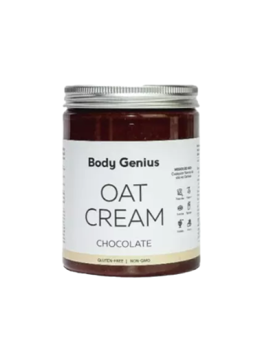 Crema de avena, sabor chocolate, 270 gramos - BodyGenius.