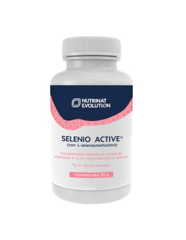 Selenio Active, 60 Vegacaps- Nutrinat Evolution.