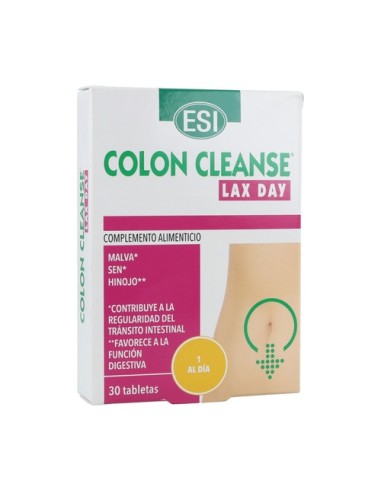 Colon Cleanse, Lax Day, 30 tabletas - ESI.