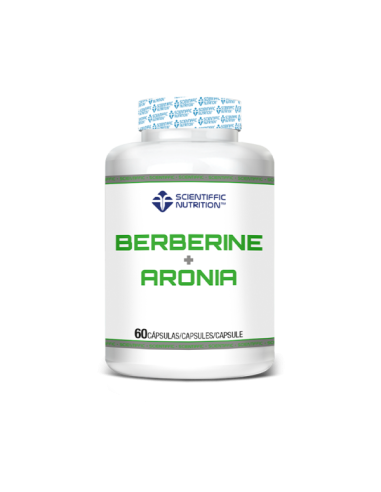 Berberina + Aronia, 60 cápsulas - Scientific Nutrition.