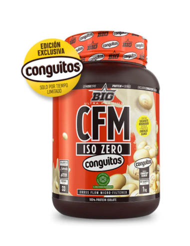 CFM ISO ZERO, sabor Conguitos chocolate blanco, 1Kg - BIG.