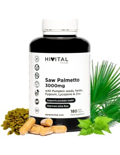 Saw Palmetto, 3000mg, 180...