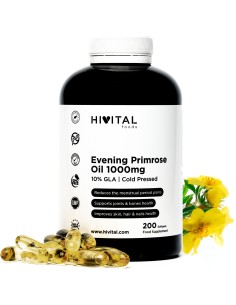 Onagra, 1000mg, 200 perlas...