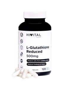 L-Glutatión 500mg- 120...