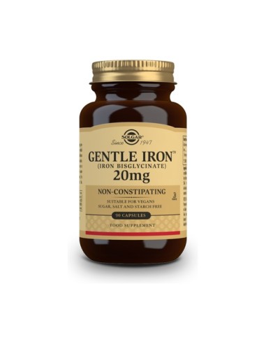 Hierro Gentle, 20 mg, 90 cápsulas -...