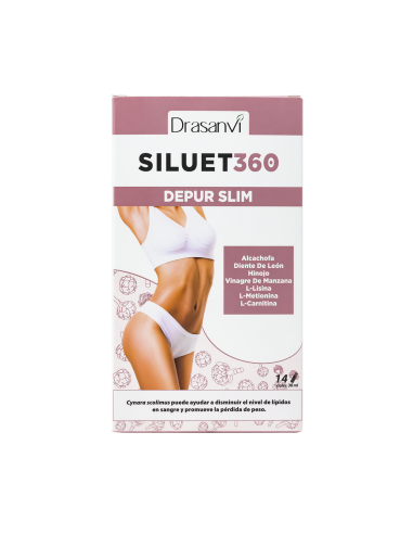 Depur Slim, 14 viales, Siluet 360 - Drasanvi.