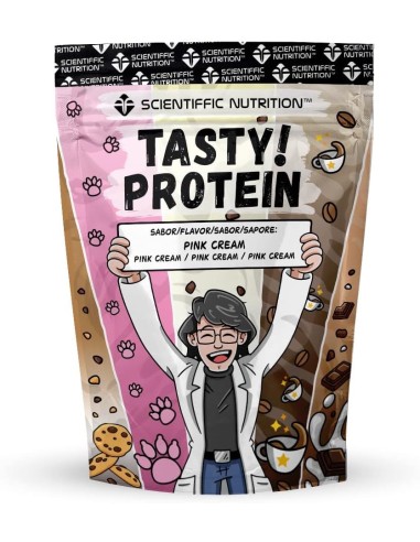 Tasty! Protein sabor Pink Cream, 500mg- Scientific Nutrition.