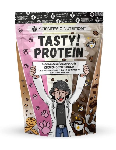 Tasty! Protein sabor Chocolate -Cookieboom, 500mg- Scientific Nutrition.