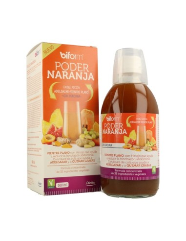 Poder Naranja Vientre Plano, 500ml- biform.