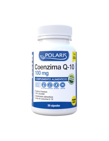 Coenzima Q10, 100mg- 30 cápsulas-Polaris.