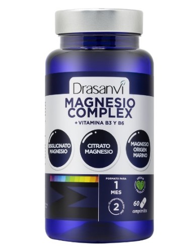 Magnesio Complex, 60 comprimidos - Drasanvi.