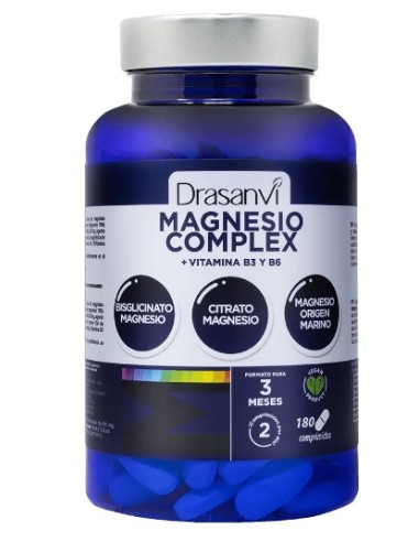 Magnesio Complex, 180 comprimidos - Drasanvi.