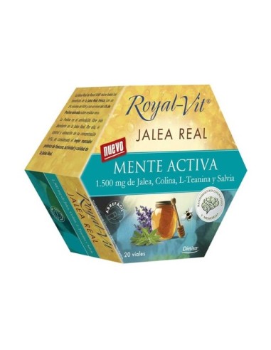 Jalea Real Mente Activa, 20 viales - Dietisa.