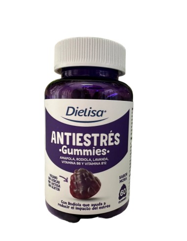 Antiestrés, 60 gominolas - Dietisa.