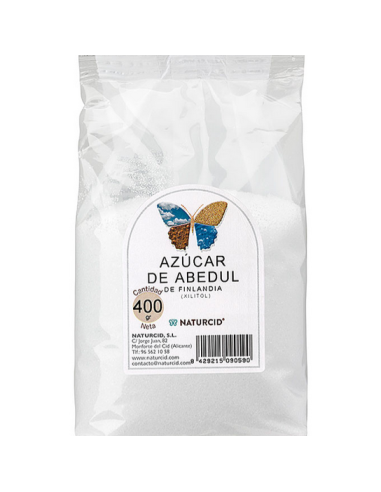 Xilitol Azúcar Abeldul. 400Gr-Naturcid.