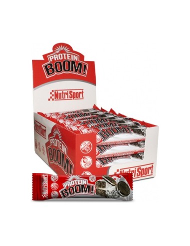 Barrita, sabor Cookies and Cream, 49 gramos - NutriSport.