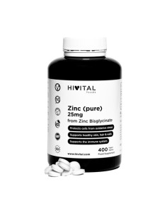 Zinc  Puro 25mg, 400...