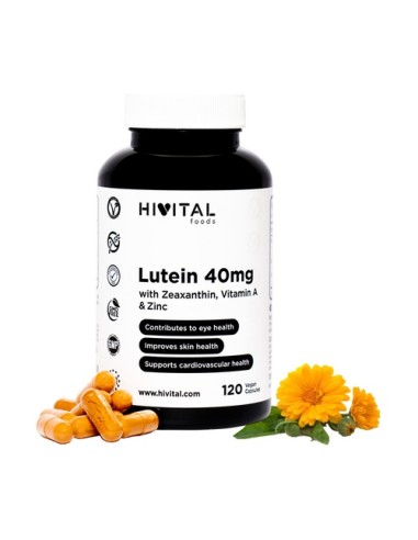 Luteina 40mg, 120 cápsulas- Hivital.