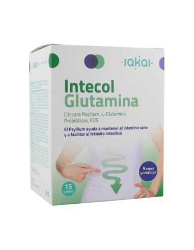 Intecol Glutamina, 15 sobres - Sakai.