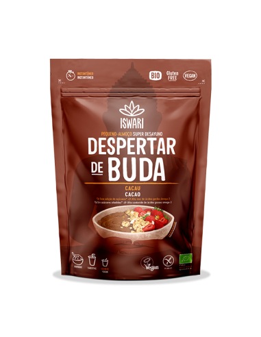 Despertar de Buda, sabor Cacao, 360 gramos - Iswari.