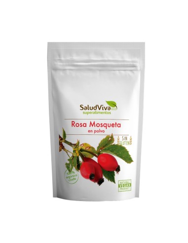 Rosa Mosqueta en polvo, 125gramos- SaludViva.