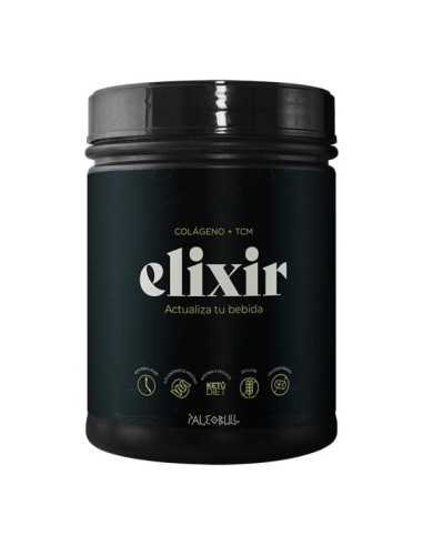 Colágeno Elixir, sabor neutro, 450 gramos - PaleoBull.