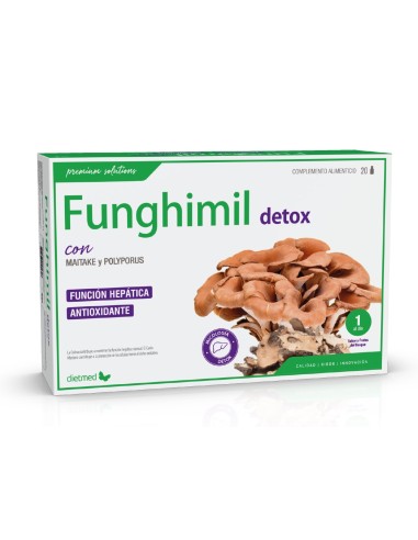 Funghimil detox, 20 ampollas- Dietmed.