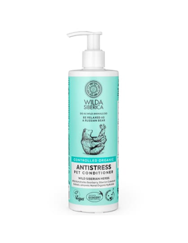 Acondicionador antiestrés para mascotas, 400ml - Natura Sibérica.