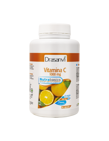 Vitamina C 1000mg, 90 cápsulas- Drasanvi.